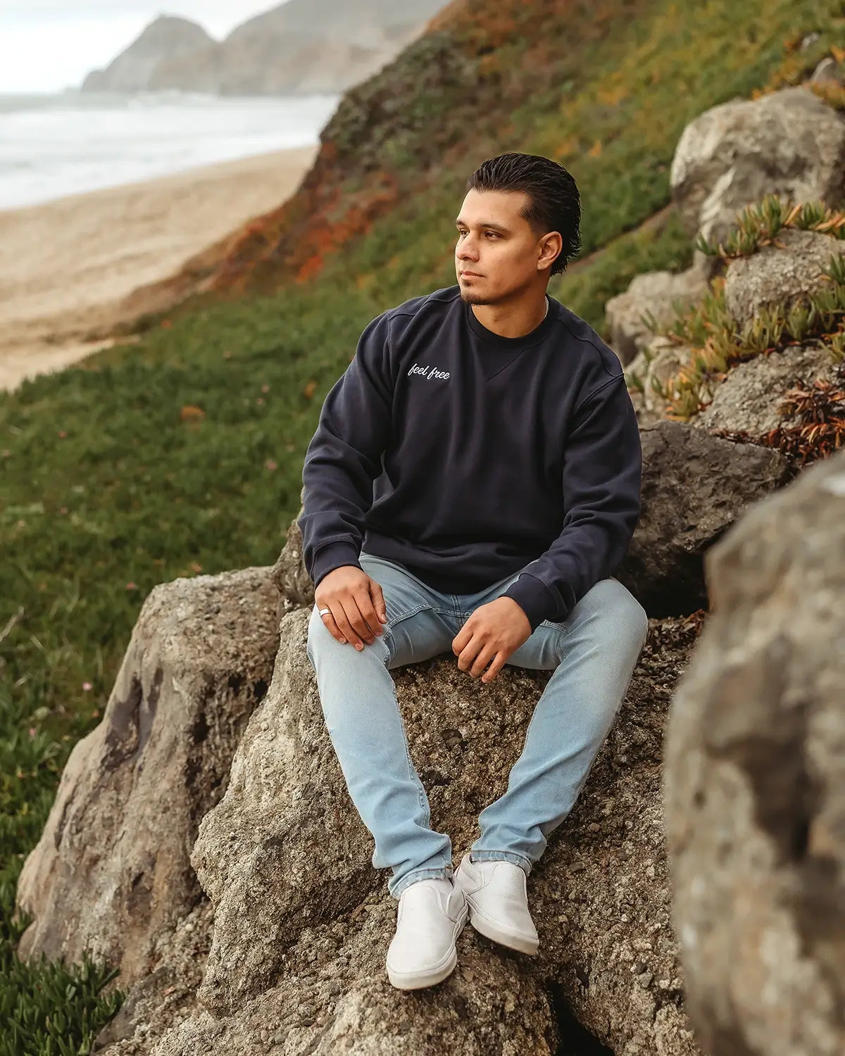 feel free x Carhartt Crewneck Sweatshirt - 4