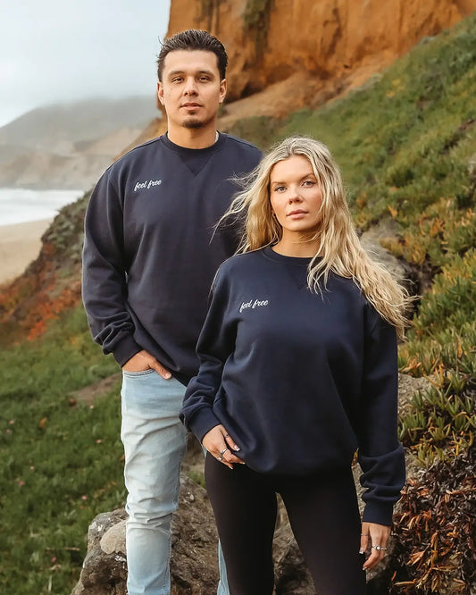 feel free x Carhartt Crewneck Sweatshirt - 1