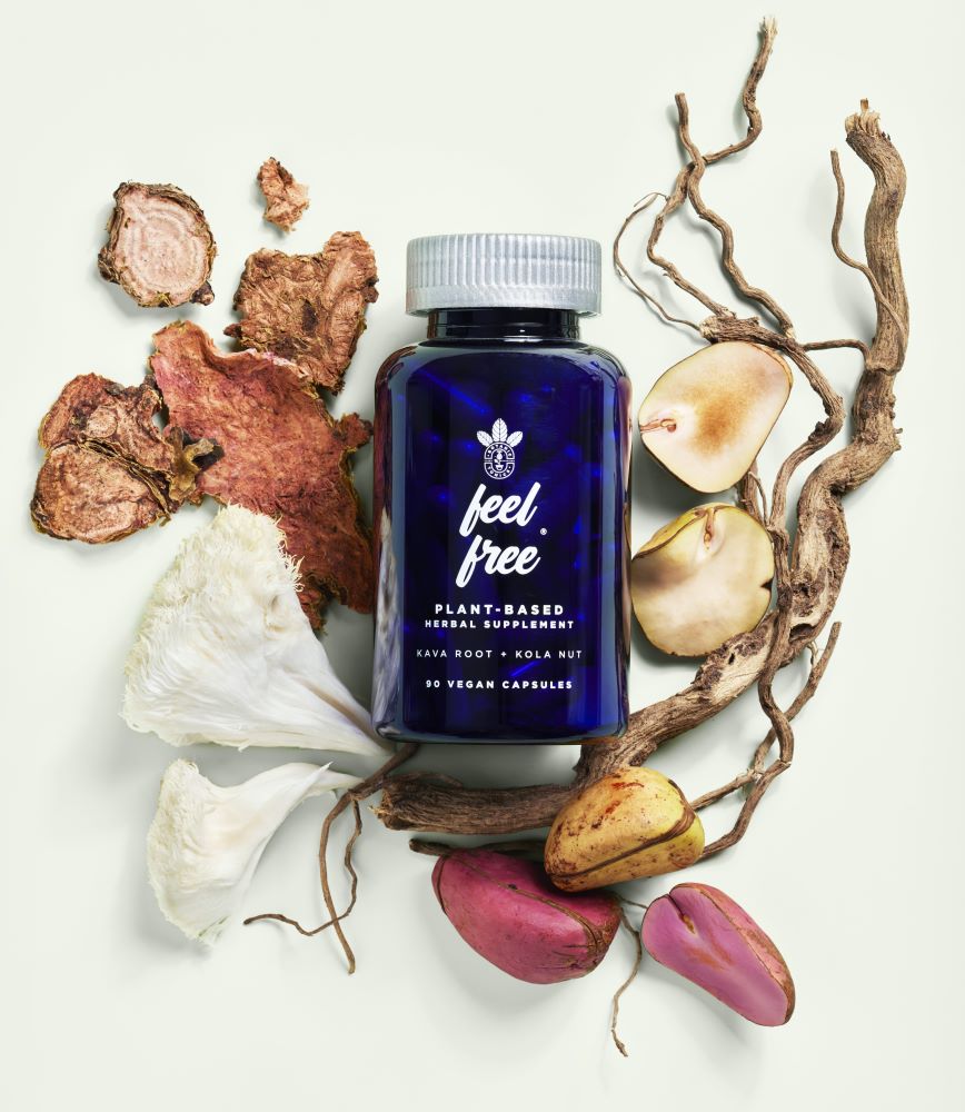 Our feel free capsules are thoughtfully crafted with kava root, kola nut, lion’s mane mushroom an...