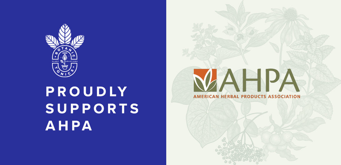 Botanic Tonics, Maker of feel free, Proudly Supports American Herbal Products Association as an Annual Fund Donor