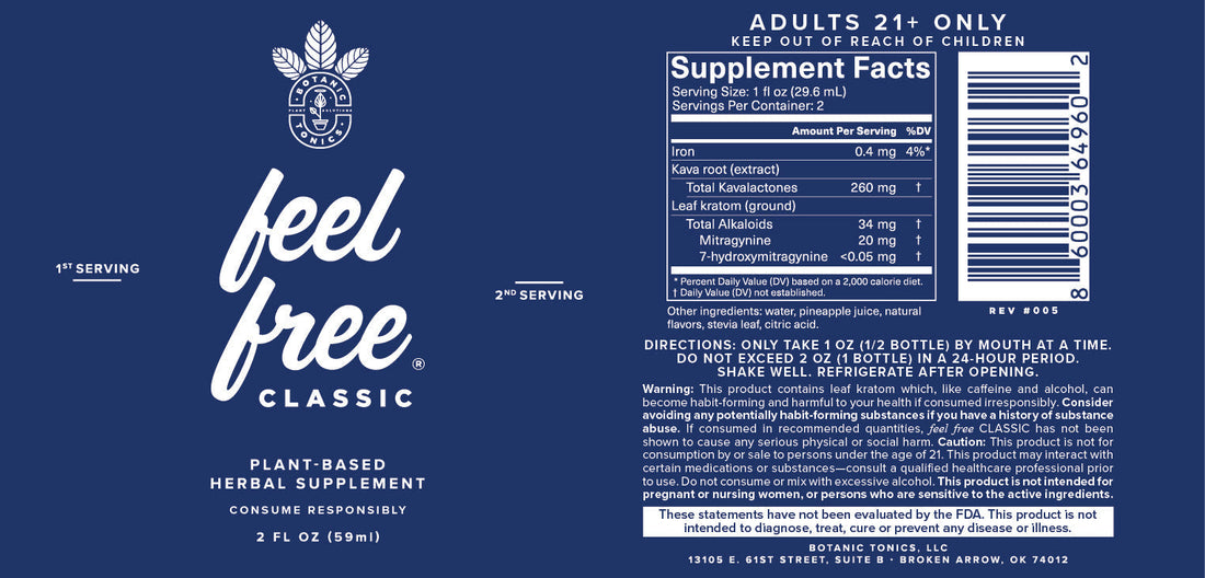 Botanic Tonics Announces New Industry Leading Label Changes to Aid Consumers’ Understanding and E...
