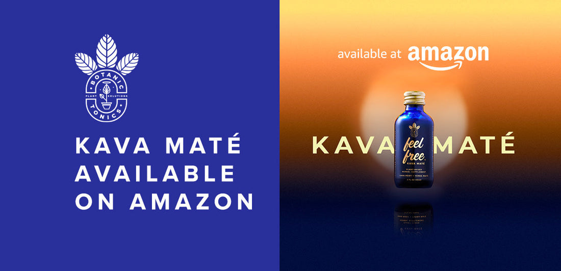 Botanic Tonics' Kava Maté Now Available on Amazon.com