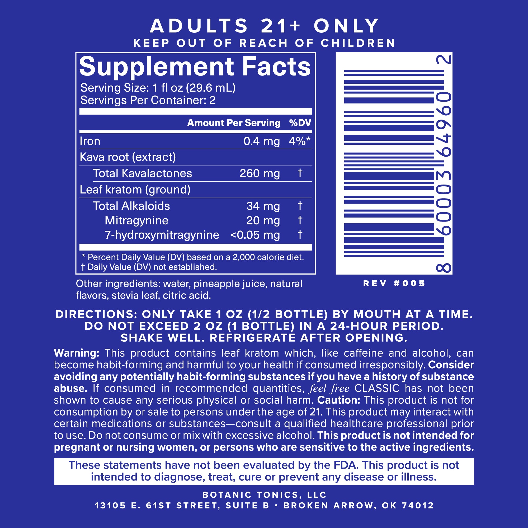 feel free CLASSIC tonic sampler – Botanic Tonics Feel free drink near me