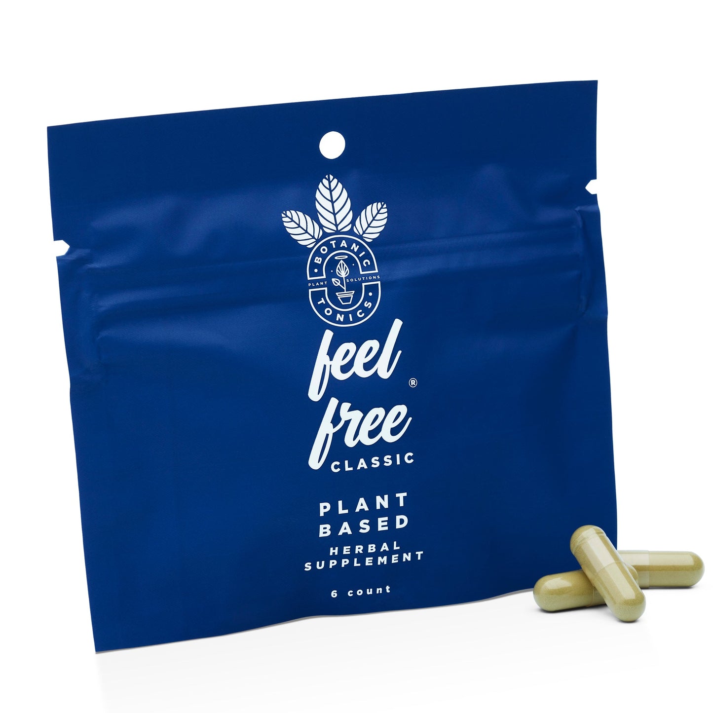 feel free CLASSIC capsules - 12 ct pouch case